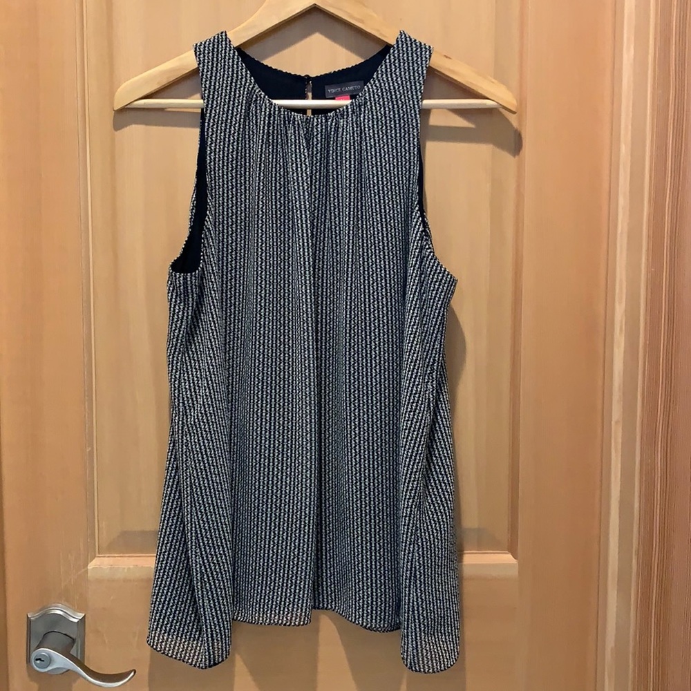 Vince Camuto sleeveless blouse.